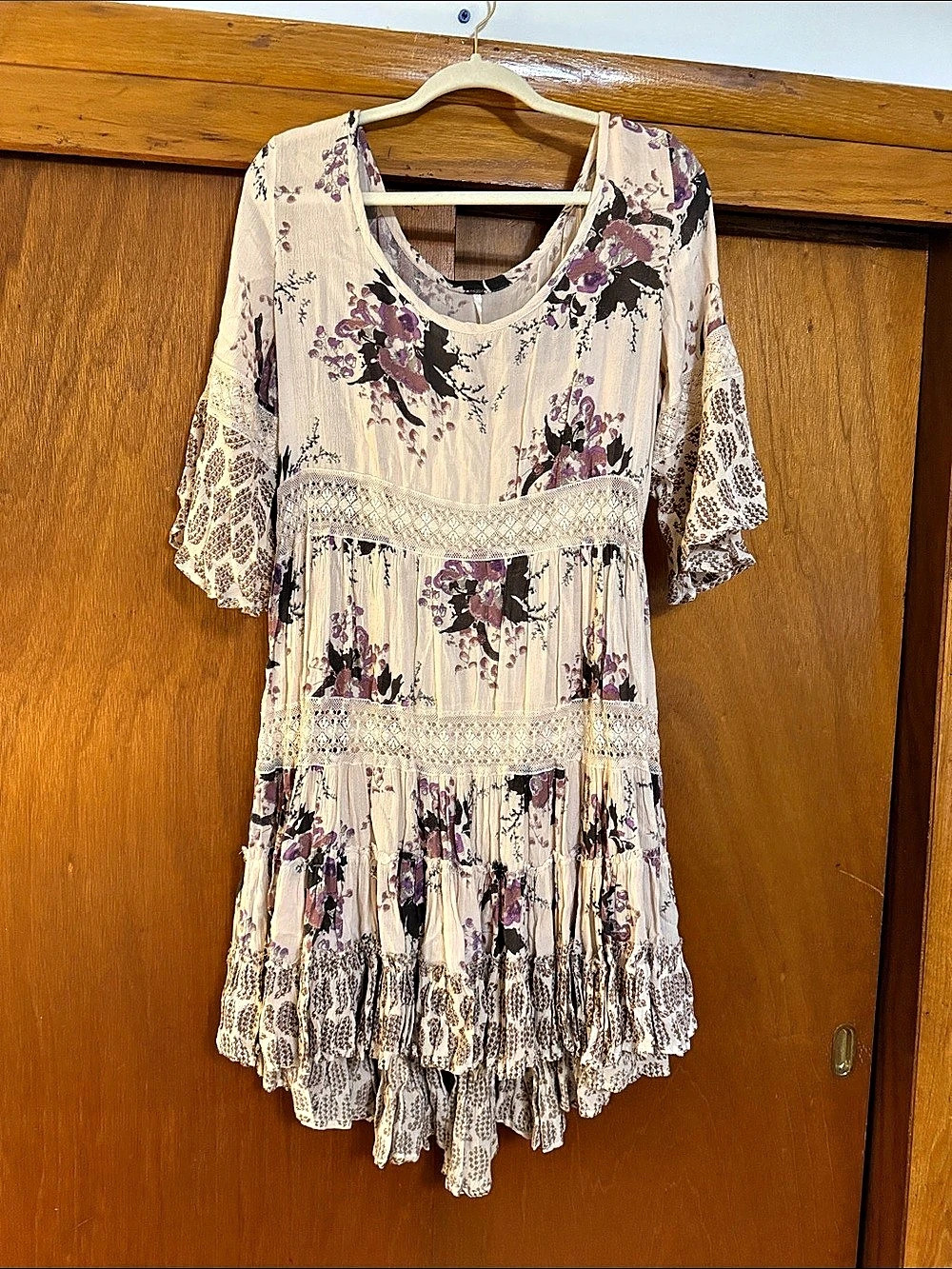 Free People RARE PRINT Dream Cloud Dress